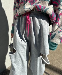 mi via loca | 配色カットアウト スウェットパンツ(スウェットパンツ)