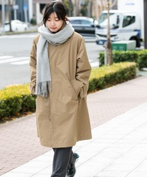 EKAL | 撥水中綿ステンカラーコート(ステンカラーコート)