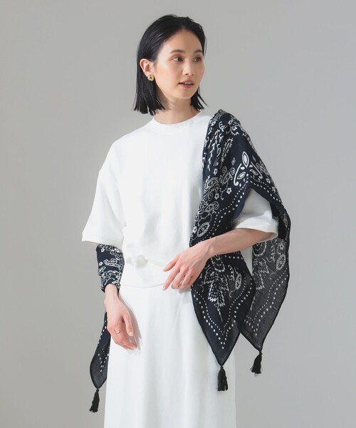 Demi-Luxe BEAMS（デミルクス ビームス）の「【別注】SLOANE / 裏毛 半袖 スウェット（スウェット・レディース・グレー/ホワイト/グリーン系その他5・2）」の8枚目の写真