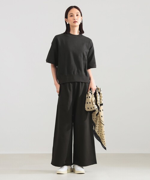 Demi-Luxe BEAMS（デミルクス ビームス）の「【別注】SLOANE / 裏毛 半袖 スウェット（スウェット・レディース・グレー/ホワイト/グリーン系その他5・2）」の15枚目の写真