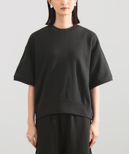 Demi-Luxe BEAMS（デミルクス ビームス）の「【別注】SLOANE / 裏毛 半袖 スウェット（スウェット・レディース・グレー/ホワイト/グリーン系その他5・2）」の20枚目の写真