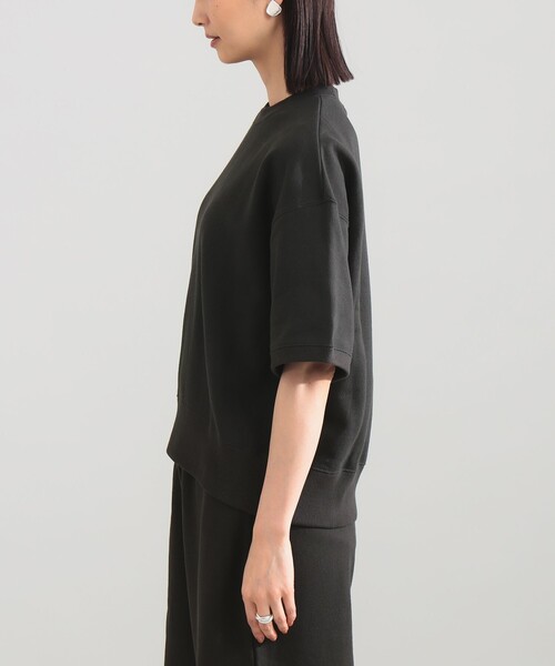 Demi-Luxe BEAMS（デミルクス ビームス）の「【別注】SLOANE / 裏毛 半袖 スウェット（スウェット・レディース・グレー/ホワイト/グリーン系その他5・2）」の21枚目の写真