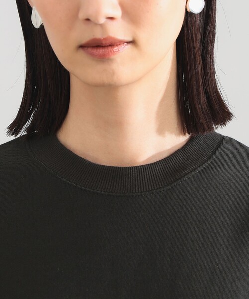 Demi-Luxe BEAMS（デミルクス ビームス）の「【別注】SLOANE / 裏毛 半袖 スウェット（スウェット・レディース・グレー/ホワイト/グリーン系その他5・2）」の22枚目の写真