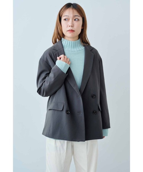 IEDIT 小森美穂子さんコラボ　凛と着こなすベルテッドロングコート ベージュ IEDIT[イディット] 小森美穂子さんコラボ きれいめチノパン