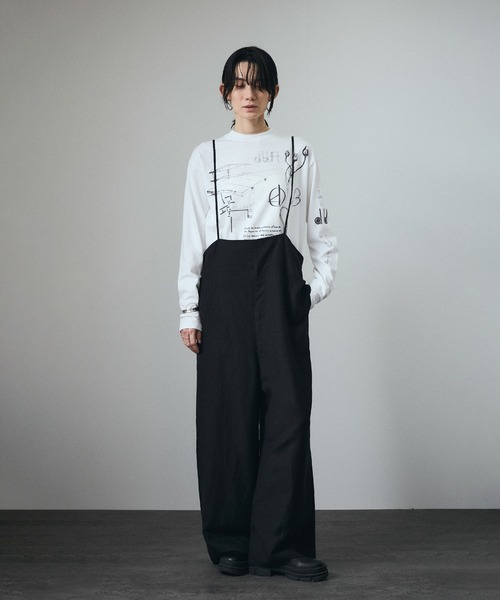 ARCHI  絹麻 オーバーオール オールインワン サロペット ARCHI 絹麻 オーバーオール オールインワン サロペット