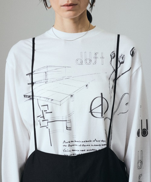 SALON adam et rope'（サロン アダム エ ロペ）の「麻レーヨンサロペット（サロペット/オーバーオール・レディース・ブラック/オフホワイト・FREE）」の21枚目の写真