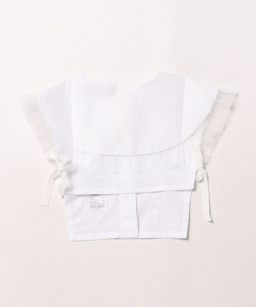 nino（ニノ）の「nino付け襟（付け襟・キッズ・ホワイト・L）」の2枚目の写真