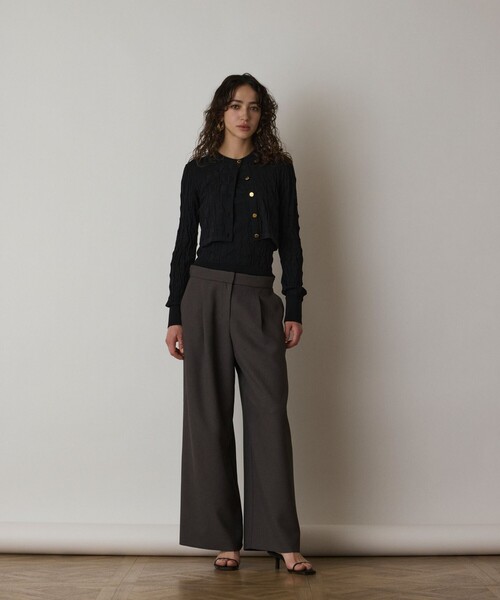 セール】モノグラムニットカーディガン（カーディガン/ボレロ