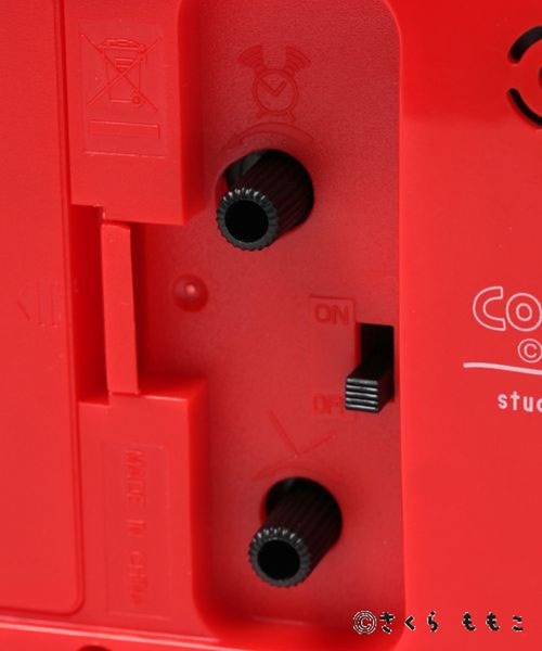 アラームクロック〈COJI‐COJIコラボ〉（置時計）｜studio CLIP