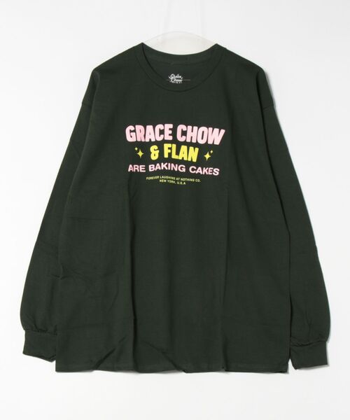 ▼GRACE CHOW FLAN▼ L/S プリントTシャツ（Tシャツ/カットソー）｜ARCHIVER（アーカイバ）
