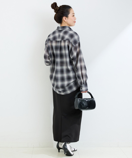 ツイルストレッチタイトスカート（スカート）｜B.C STOCK（ベーセーストック）