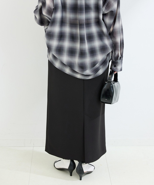 ツイルストレッチタイトスカート（スカート）｜B.C STOCK（ベーセーストック）