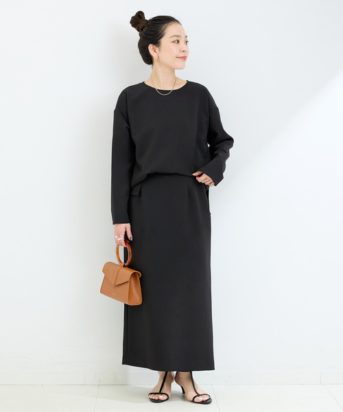 ツイルストレッチタイトスカート（スカート）｜B.C STOCK（ベーセーストック）