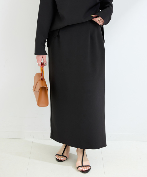 ツイルストレッチタイトスカート（スカート）｜B.C STOCK（ベーセーストック）
