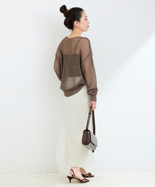 ツイルストレッチタイトスカート（スカート）｜B.C STOCK（ベーセーストック）