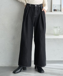 earth music&ecology | タックホックデニムパンツ(デニムパンツ)