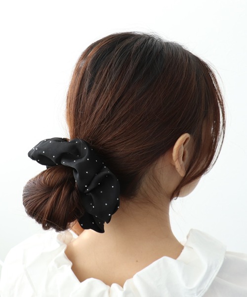 ドットストーンサテンシュシュ（シュシュ）｜Three Four Time（スリー