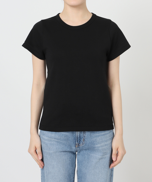 追加》スビンコットンスムースコンパクトTシャツ（Tシャツ/カットソー