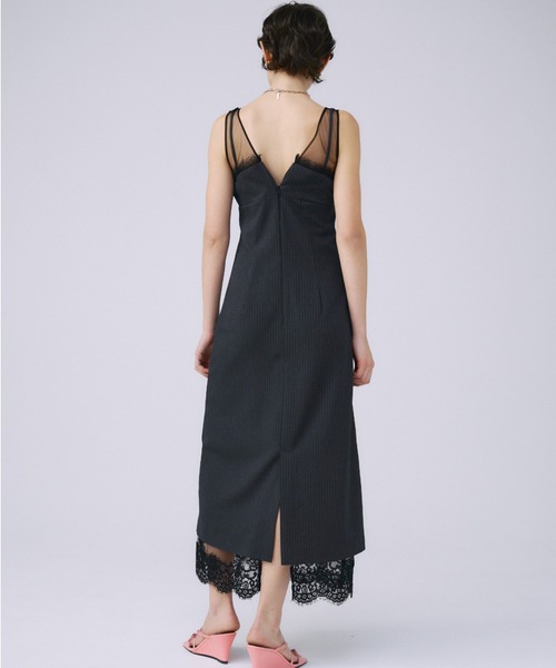 セール】SHEER LAYERED CAMIDRESS/シアーレイヤードキャミドレス