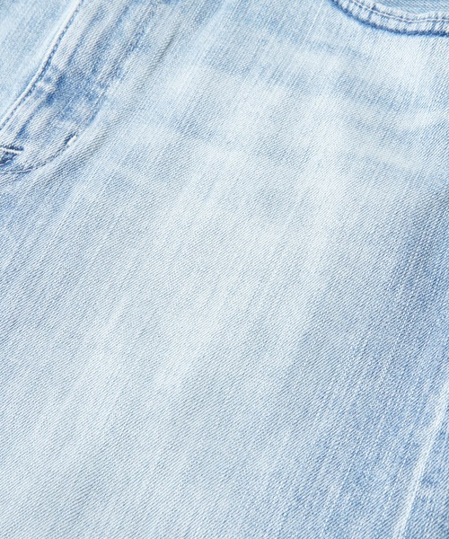 AMERICAN RAG CIE（アメリカンラグシー）の「YANUK スリットロングスカート（デニムスカート・レディース・サックスブルー・S/XS）」の2枚目の写真