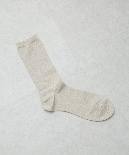 NANO universe(ナノユニバース)の「ラメソックス(ソックス/靴下・レディース・シルバー/ゴールド・FREE)」の5枚目の写真