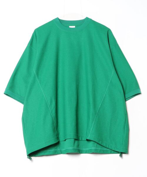 fridge(フリッジ)の「【PRE】プレ DRY PIQUE JERSEY S/S CREW NECK(Tシャツ/カットソー・メンズ・グリーン・2)」の3枚目の写真