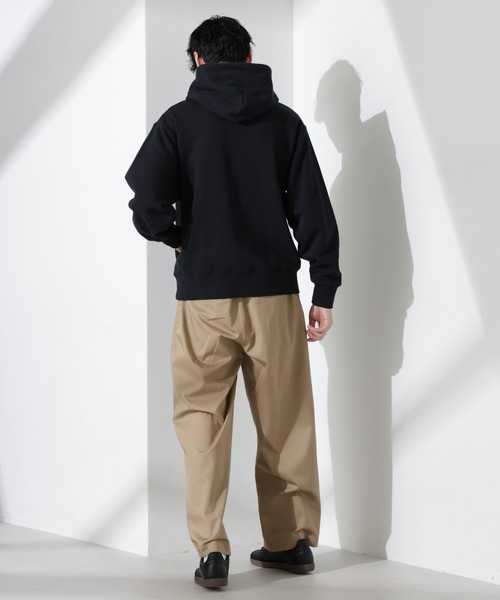 NANO universe（ナノユニバース）の「「KELTY×NANO universe」ミニロゴスウェットパーカー（パーカー・メンズ・ブラック/グレー・S/M/L）」の8枚目の写真