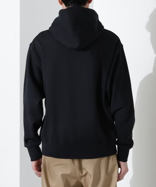 NANO universe（ナノユニバース）の「「KELTY×NANO universe」ミニロゴスウェットパーカー（パーカー・メンズ・ブラック/グレー・S/M/L）」の20枚目の写真