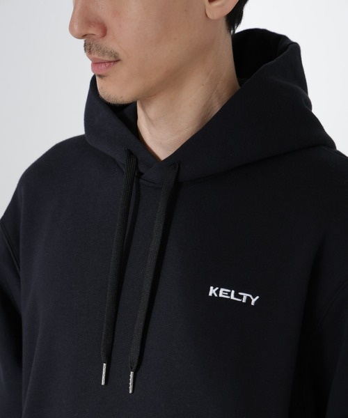 NANO universe（ナノユニバース）の「「KELTY×NANO universe」ミニロゴスウェットパーカー（パーカー・メンズ・ブラック/グレー・S/M/L）」の21枚目の写真