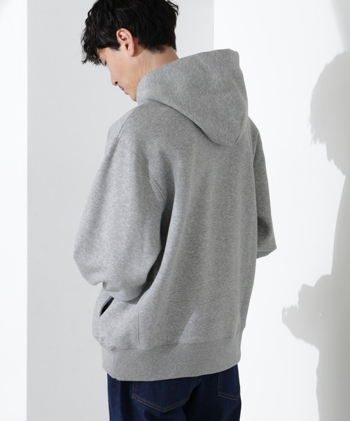 NANO universe（ナノユニバース）の「「KELTY×NANO universe」ミニロゴスウェットパーカー（パーカー・メンズ・ブラック/グレー・S/M/L）」の13枚目の写真