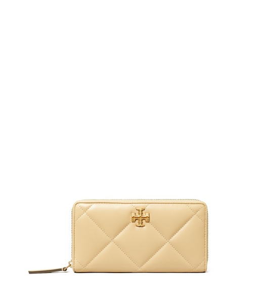 TORY BURCH（トリーバーチ）の「キラ ダイヤモンドキルト ジップ コンチネンタル ウォレット（財布・レディース・キナリ/ブラック/ストーン・ONE SIZE）」の6枚目の写真