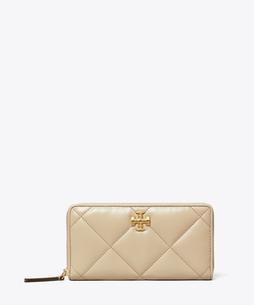 TORY BURCH（トリーバーチ）の「キラ ダイヤモンドキルト ジップ コンチネンタル ウォレット（財布・レディース・キナリ/ブラック/ストーン・ONE SIZE）」の8枚目の写真