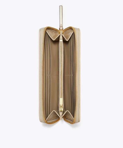 TORY BURCH（トリーバーチ）の「キラ ダイヤモンドキルト ジップ コンチネンタル ウォレット（財布・レディース・キナリ/ブラック/ストーン・ONE SIZE）」の9枚目の写真