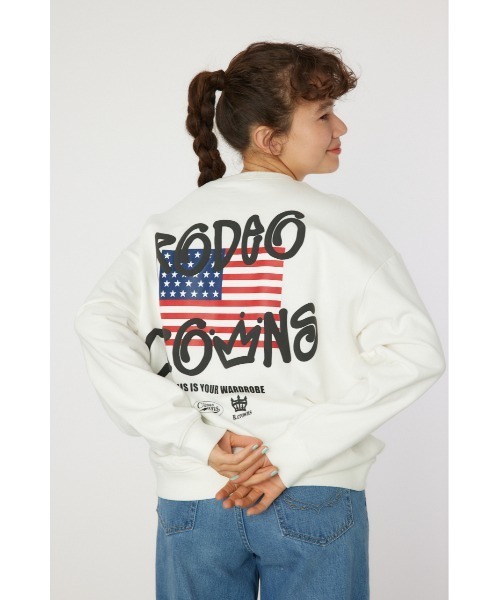 限定値下げ‼️新品　RODEO CROWNS ロデオクラウンズ ピザーラスウェット RODEO CROWNS WIDE BOWL（ロデオクラウンズワイドボウル）の
