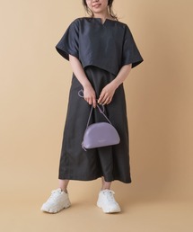 COHINA | クロススリットコクーンスカートセット 【低身長・小柄女性】(ワンピース)