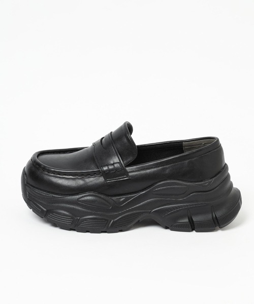 Heather(ヘザー)の「スニーカーソールローファー 308857(ローファー・レディース・アイボリー/ブラック・M/L)」の16枚目の写真