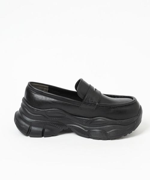 Heather(ヘザー)の「スニーカーソールローファー 308857(ローファー・レディース・アイボリー/ブラック・M/L)」の15枚目の写真