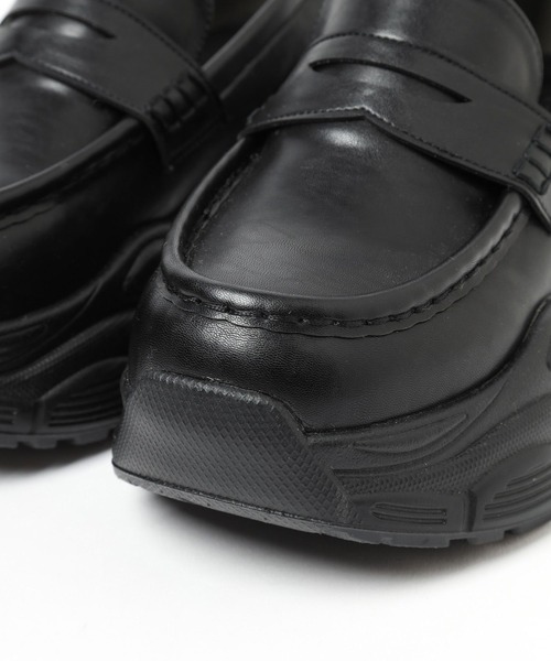 Heather(ヘザー)の「スニーカーソールローファー 308857(ローファー・レディース・アイボリー/ブラック・M/L)」の9枚目の写真