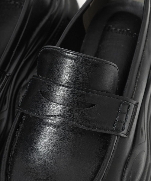 Heather(ヘザー)の「スニーカーソールローファー 308857(ローファー・レディース・アイボリー/ブラック・M/L)」の8枚目の写真