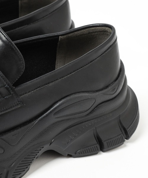 Heather(ヘザー)の「スニーカーソールローファー 308857(ローファー・レディース・アイボリー/ブラック・M/L)」の7枚目の写真