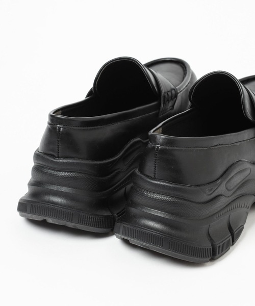 Heather(ヘザー)の「スニーカーソールローファー 308857(ローファー・レディース・アイボリー/ブラック・M/L)」の5枚目の写真