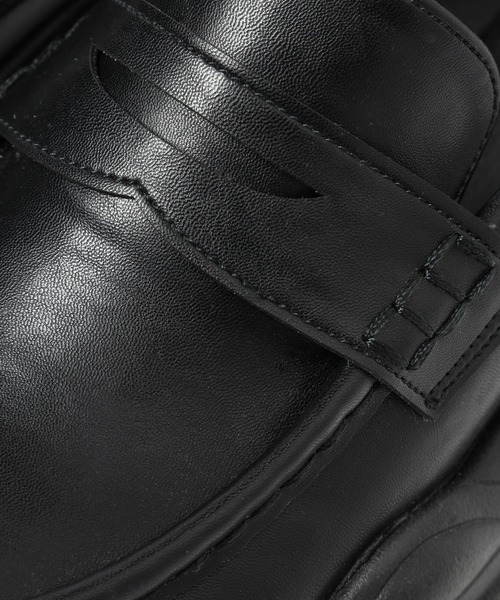 Heather(ヘザー)の「スニーカーソールローファー 308857(ローファー・レディース・アイボリー/ブラック・M/L)」の3枚目の写真