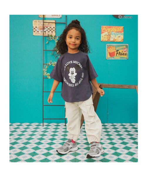 BREEZE（ブリーズ）の「【ジュニア対応】シャカカーゴパンツ（カーゴパンツ・キッズ・ブラック/ブルー/キナリ/ピンク/ライム・80/90/100/110/120/130/140/150）」の11枚目の写真