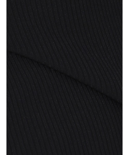 SUIT SQUARE(スーツスクエア)の「Vネックリブカーディガン 長袖 ウォッシャブル ストレッチレーヨン 無地(アンサンブル・レディース・ブラック系/ホワイト系/パープル系・38(9号))」の10枚目の写真