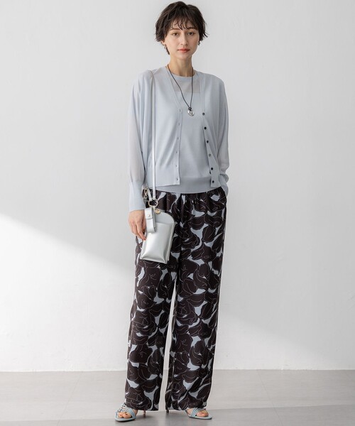 洗える】シャイニーシアー ドルマンスリーブ カーディガン