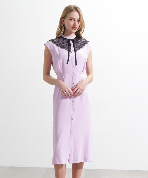 セール】◇[URBAN PRECIOUS] レースアクセントワンピース（ワンピース