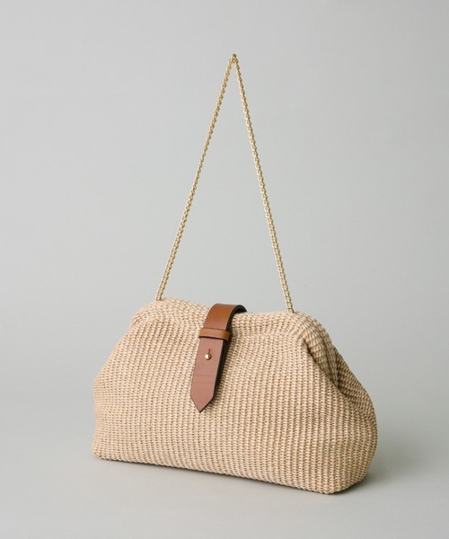 CATERINA BERTINI（カテリーナベルティーニ）の「2WAYクラッチバッグ《CATERINA BERTINI》（ショルダーバッグ・レディース・ベージュ・フリー）」の8枚目の写真