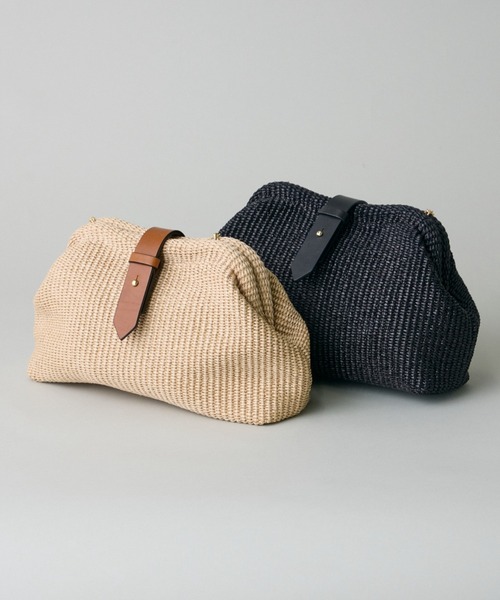 CATERINA BERTINI（カテリーナベルティーニ）の「2WAYクラッチバッグ《CATERINA BERTINI》（ショルダーバッグ・レディース・ベージュ・フリー）」の9枚目の写真