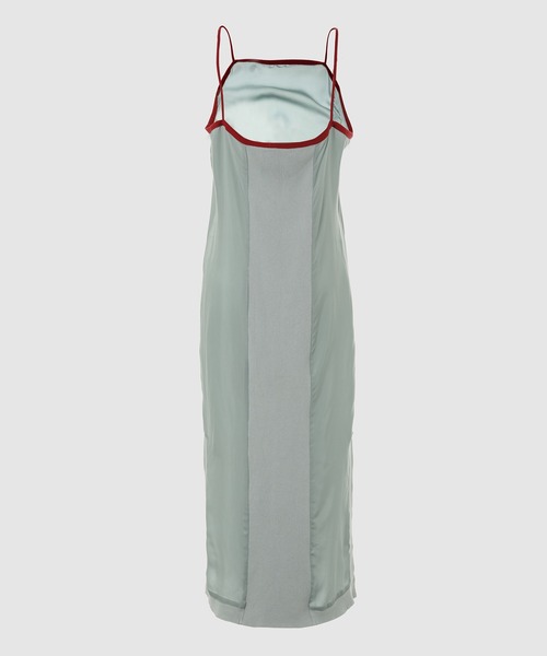 TAN(タン)の「SUEDE LIKE BACK RIB DRESS(ドレス・レディース・ブルー・FREE)」の2枚目の写真