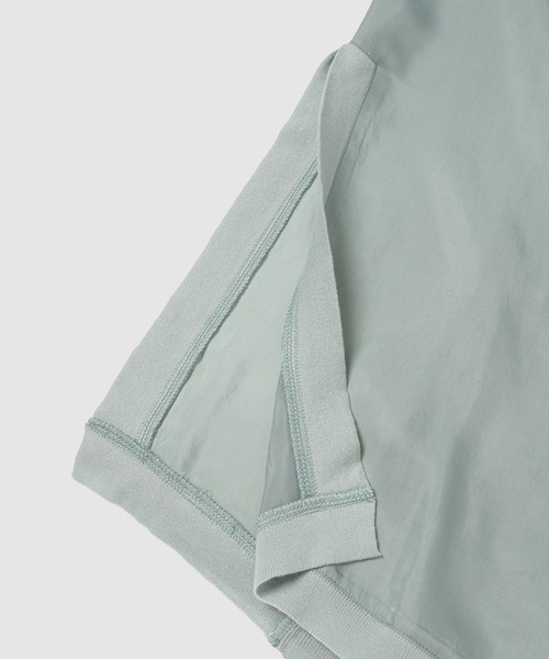 TAN(タン)の「SUEDE LIKE BACK RIB DRESS(ドレス・レディース・ブルー・FREE)」の4枚目の写真